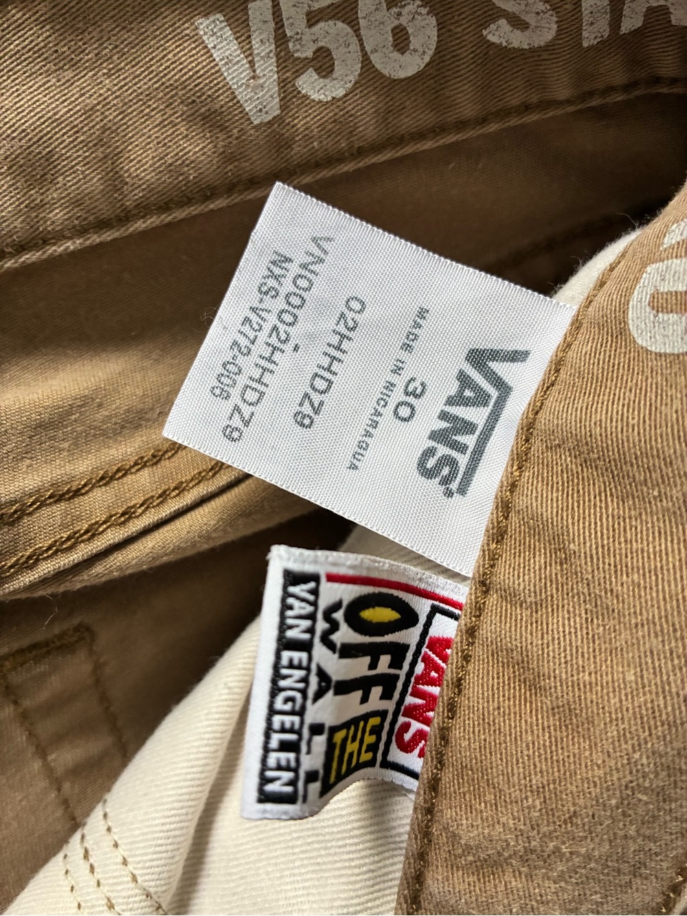 Vans Men’s beige Straight-Leg Chinos - Picture 5 of 5